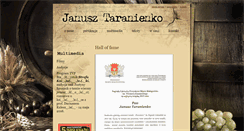 Desktop Screenshot of janusz.taranienko.pl